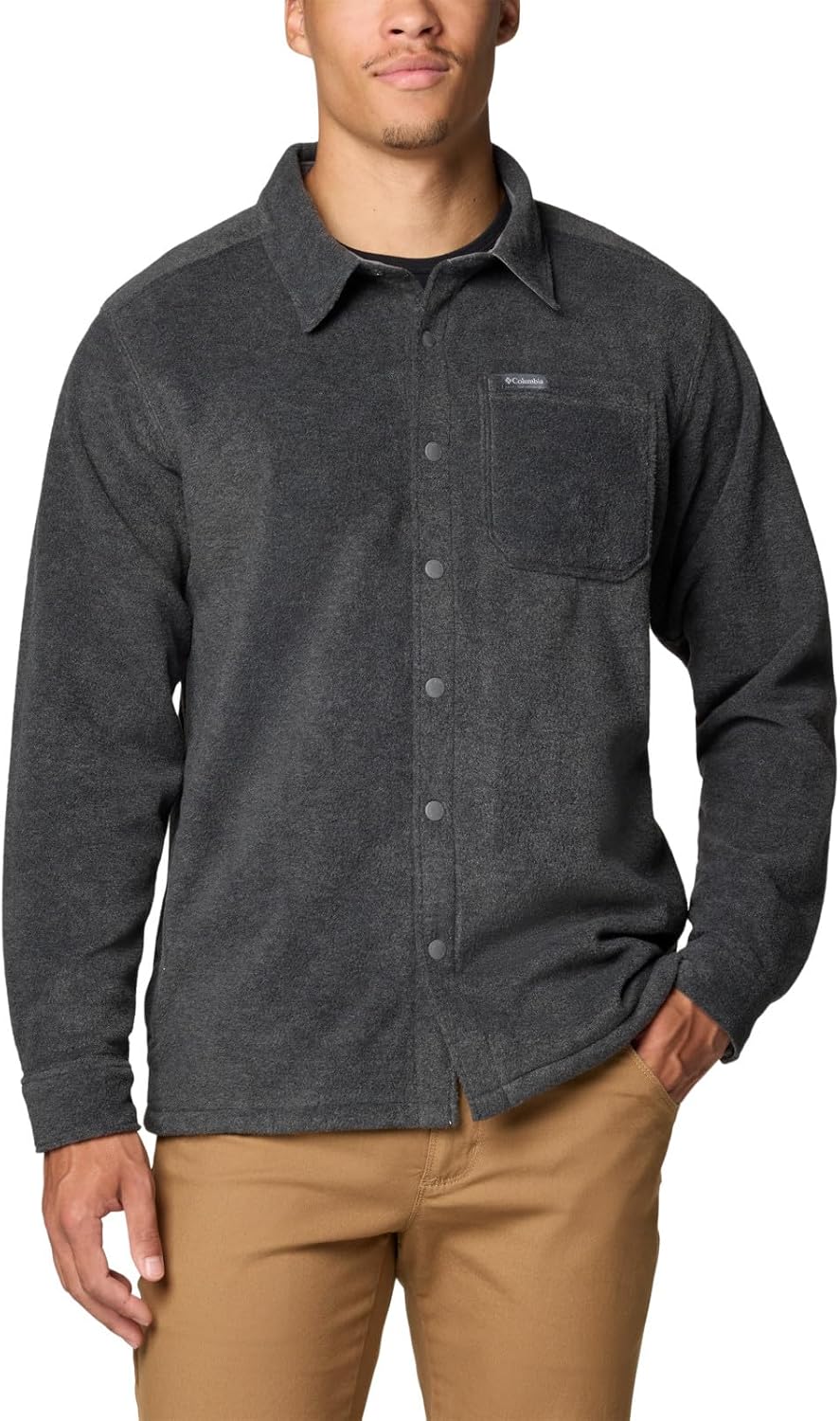 Columbia Men's Steens Mountain Solid Shirt Jacket