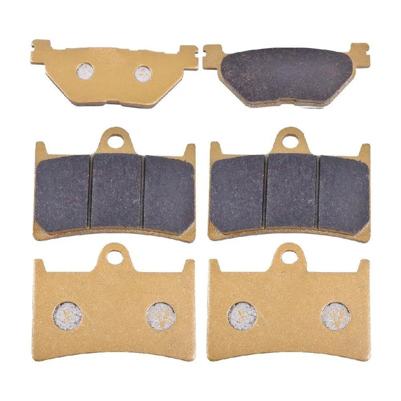 Set Di Pastiglie Freno Anteriori E Posteriori Per Moto Da 530 Cc E 900 Cc Per Y&amaha T-Max 530 2012 TDM 900 XV 1700 1900 A Midnight Star 2006-2012 Pastiglie Freno