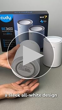 Amazon.com: Cudy Dual Band BE3600 WiFi 7 Wi-Fi Mesh System