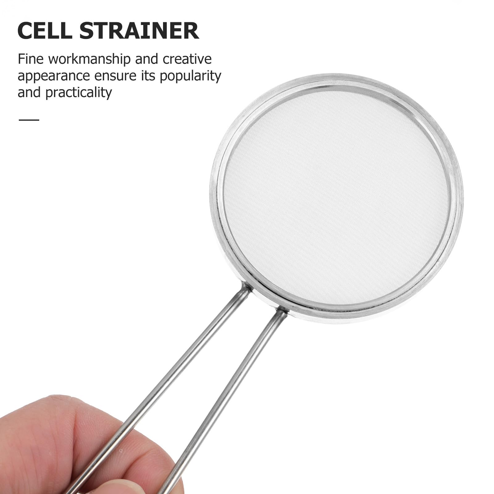 Filtre à Cellules 200 Mesh Tamis Laboratoire Inox Conique pour Tamisage Fin et Séparation Cellulaire Lors d'Expériences en Laboratoire Biologique