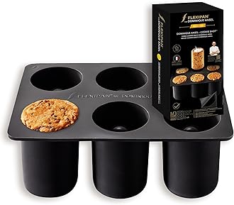 Silpat Flexipan 6 Cookies Shots Mold - By Dominique Ansel