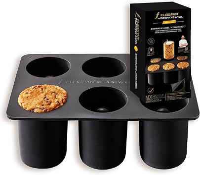 Silpat Flexipan 6 Cookies Shots Mold - By Dominique Ansel