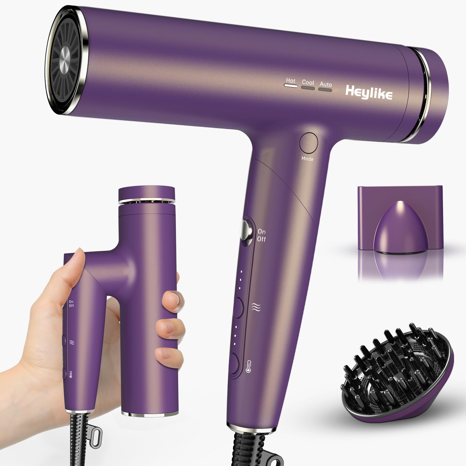 High Speed Plasma Ion Hair Dryer