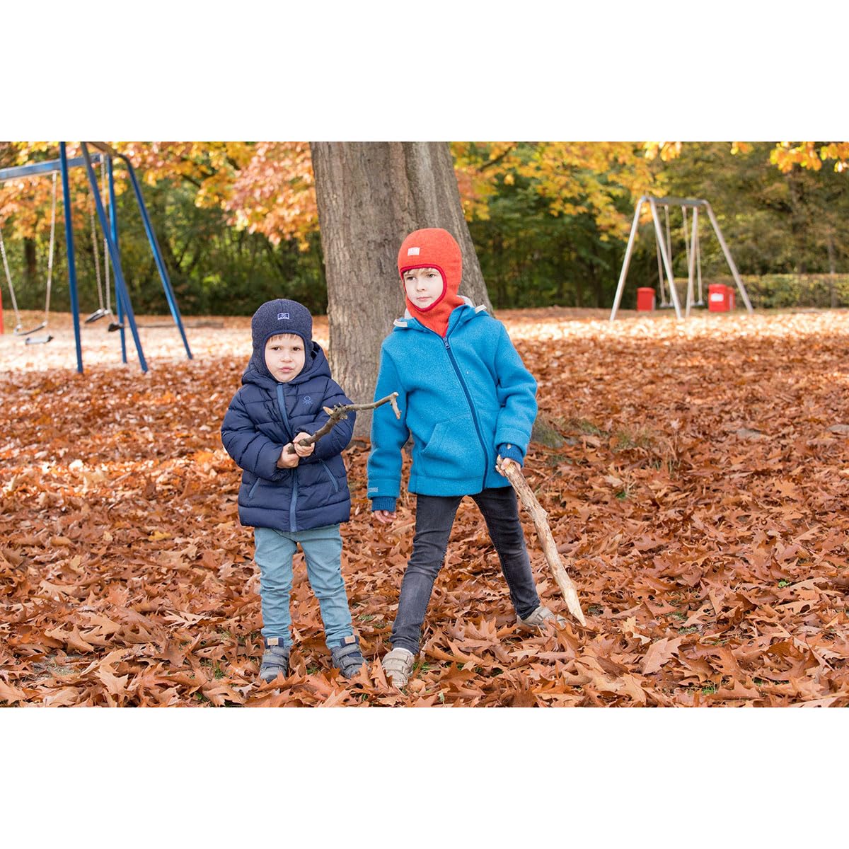 Passamontagna – lana invernale da bambino per bambini, cappello da Pickapooh (biologico in pile)