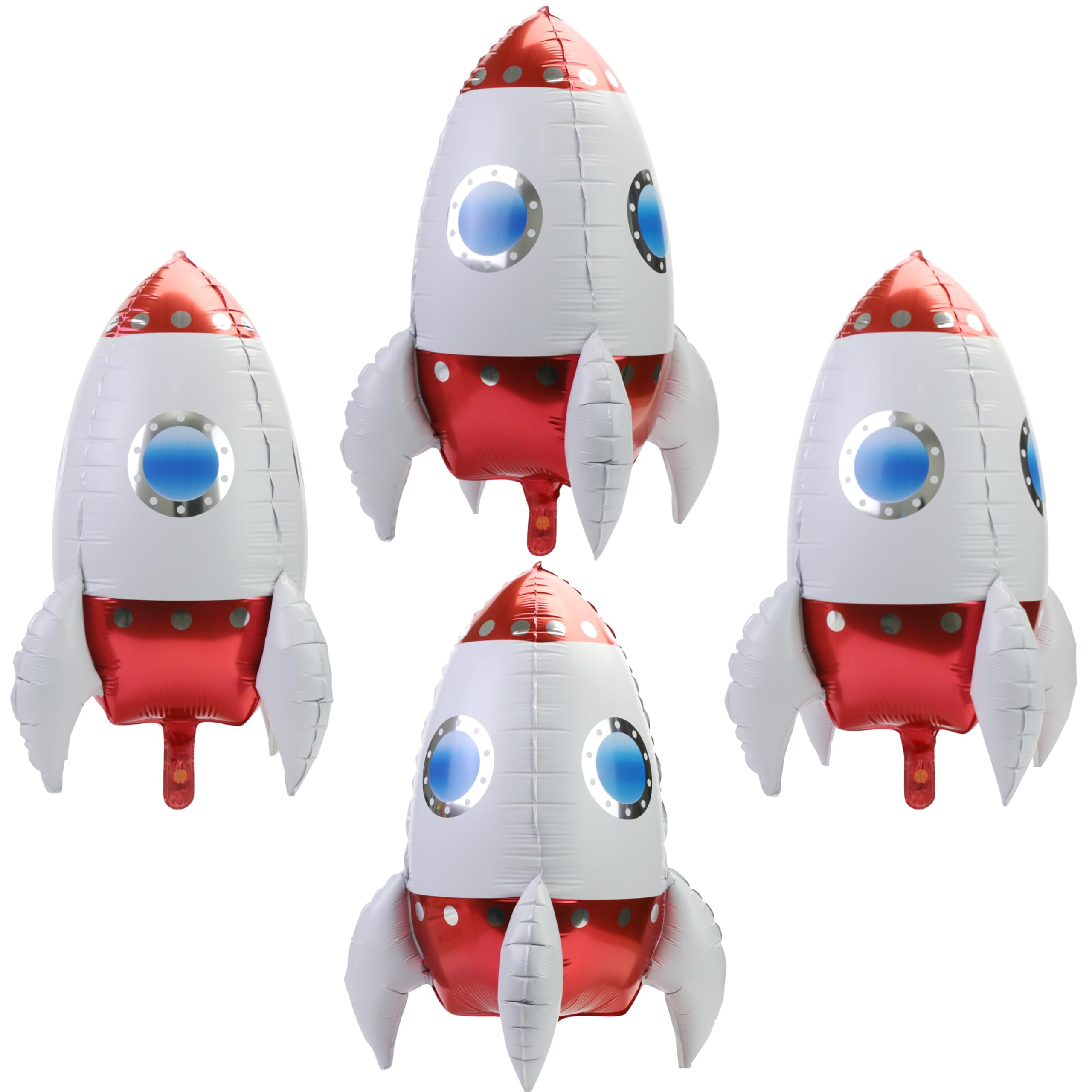 SPHERETRON Palloncini Astronauta Spazio Decorazione di Compleanno 3 Anni Festa Spazio Tema Razzo Astronauta Palloncino Nave Spaziale Palloncini