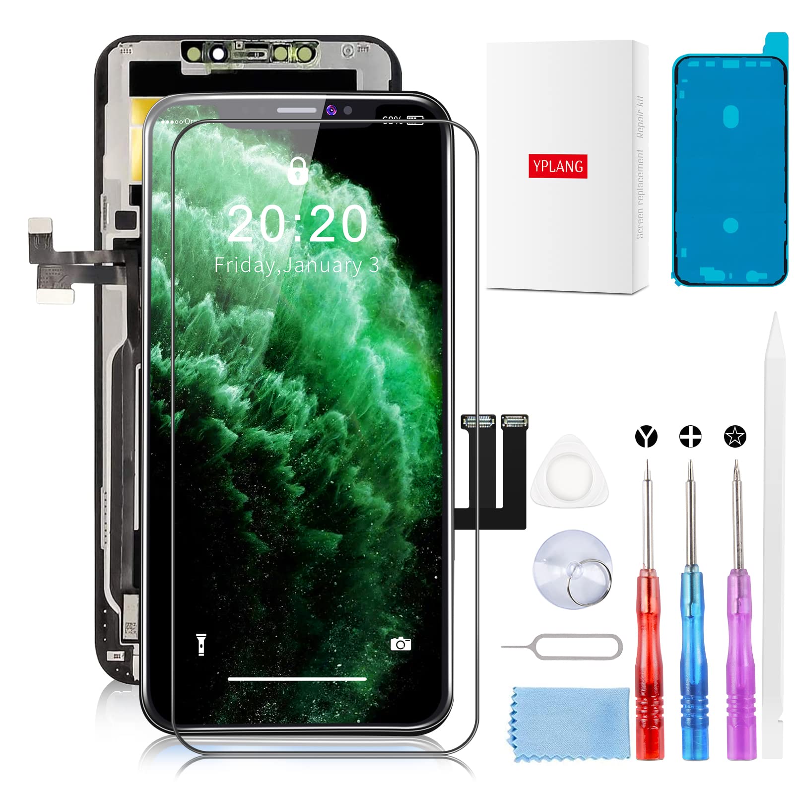 does asurion replace lcd screen made in china