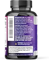 Vista 8 de Fórmula suave de desintoxicación y reparación de limpieza hepática - Suplemento avanzado de apoyo hepático con cardo mariano de silimarina, raíz