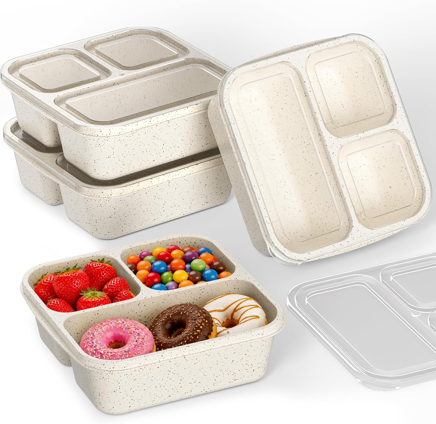 Bento Box Kids Compartment Lunch Containers