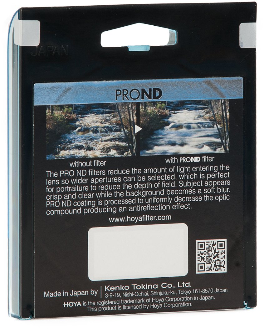 Hoya Pro ND 4 Filtre gris pour Lentille 52 mm