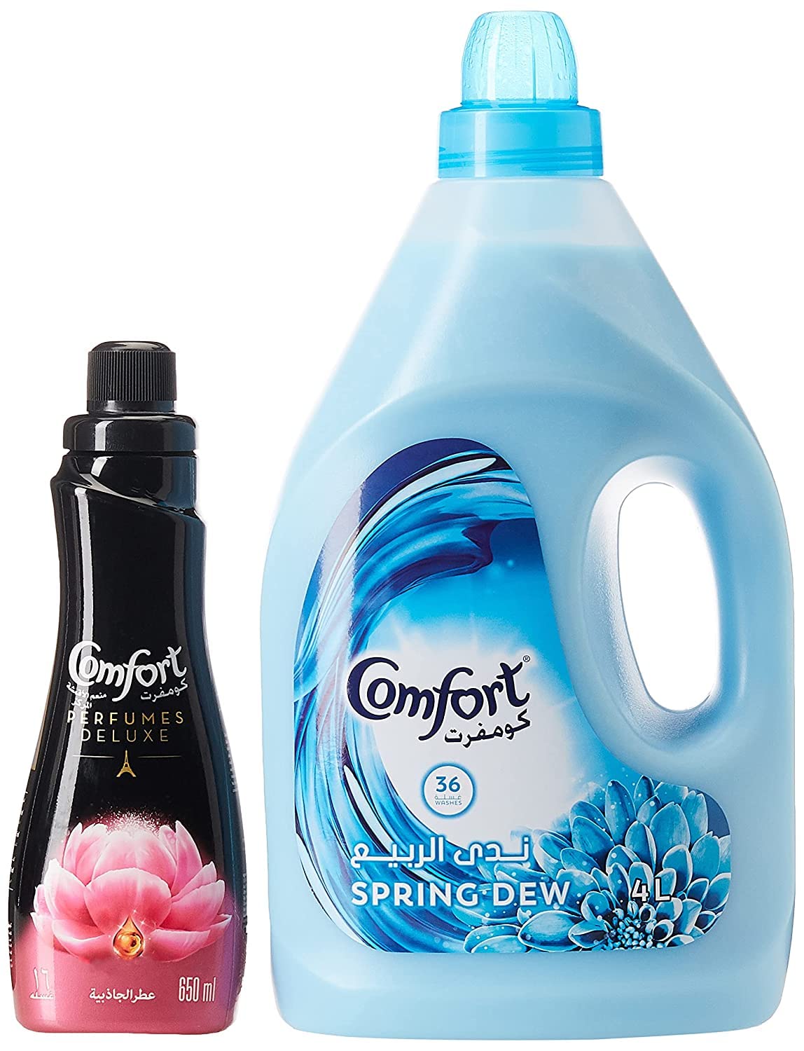 Buy Comfort Fabric Softener Spring Dew + Comfort Concentrated Fabric