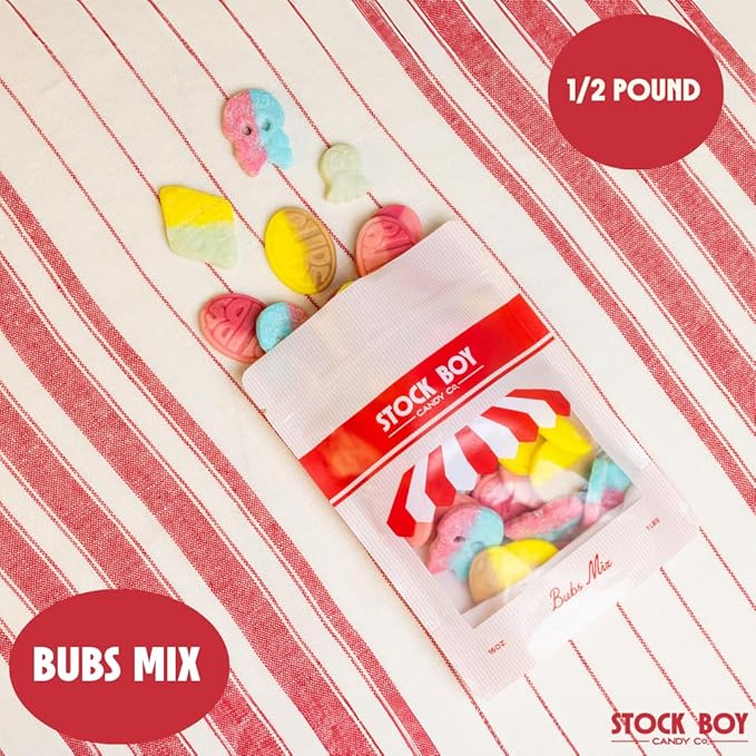 Bubs Swedish Godis Caramelos, Mezcla de 1/2 Libra, Dulce y Ácido, Vegano, Importado de Suecia miniatura 9