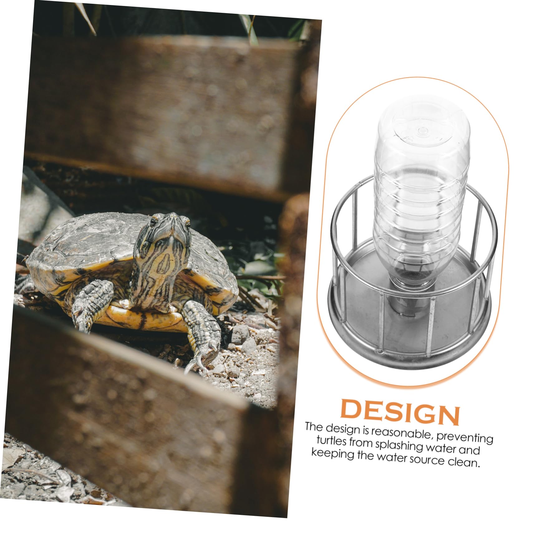 3 Mini Bandejas De Agua para Reptiles, Comedero para, Comedero De Agua, Suministros para Reptiles, Comedero De De Metal, Comedero para Dragones Barbudos, Comedero para