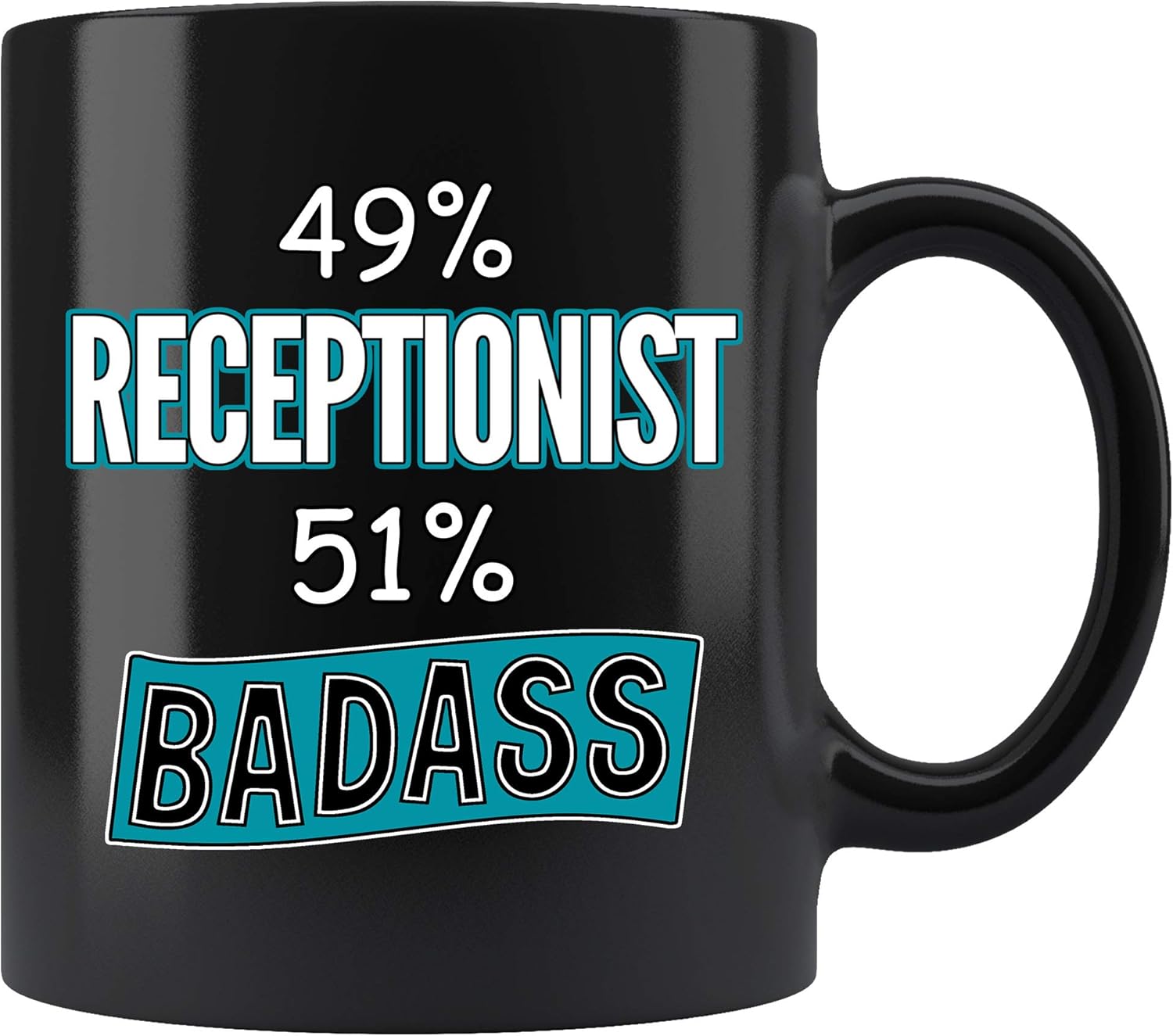 Receptionist Coffee Mug. Receptionist Funny Gifts for Women