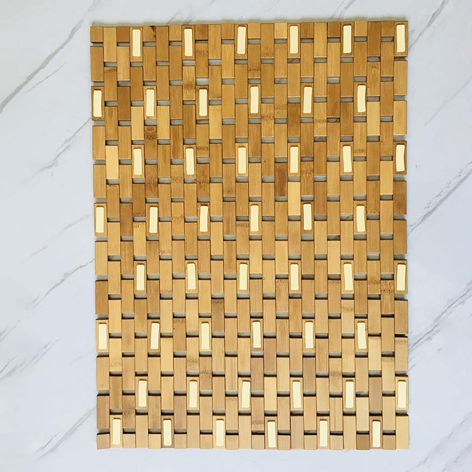 Bamboo Mat Floor Mat, Non Mat for, Spa, Bathtubs, Floors, Swimming Pool, Accessories, Wooden