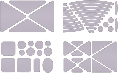 Miniatura 2 de GEAR AID Tenacious - Parches reflectantes para seguridad, chaquetas, bicicleta y equipo al aire libre, varios tamaños, plata, paquete de 2