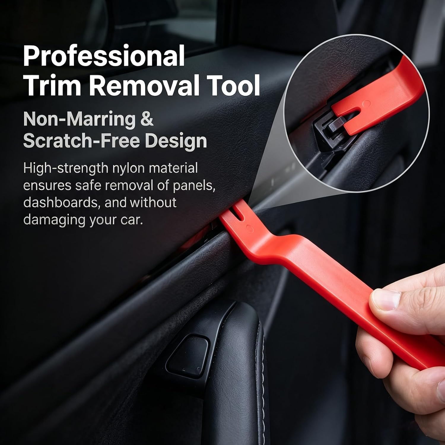 Car Clip Pliers,With100 Pcs Retainer Clips,Plastic Pry Trim Removal Kit