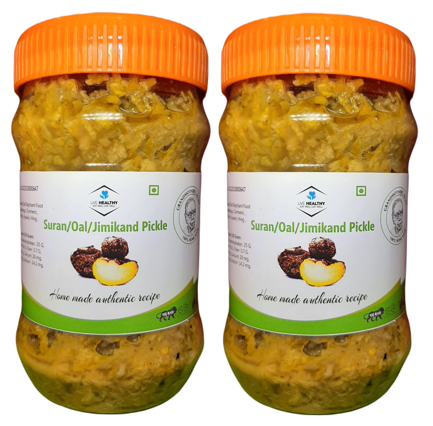 See full amazon price history chart for "Live Healthy" Homemade Suran/Oal/Jimikand Pickle/Achaar | Pack of 2 (500+500) Grams (Suran/Oal/Jimikand ka achar, 1 KG) "Live Healthy" Homemade Suran/Oal/Jimikand Pickle/Achaar | Pack of 2 (500+500) Grams (Suran/Oal/Jimikand ka achar, 1 KG) (B0B34C6N5W) Amazon Price History, Amazon Price Tracker