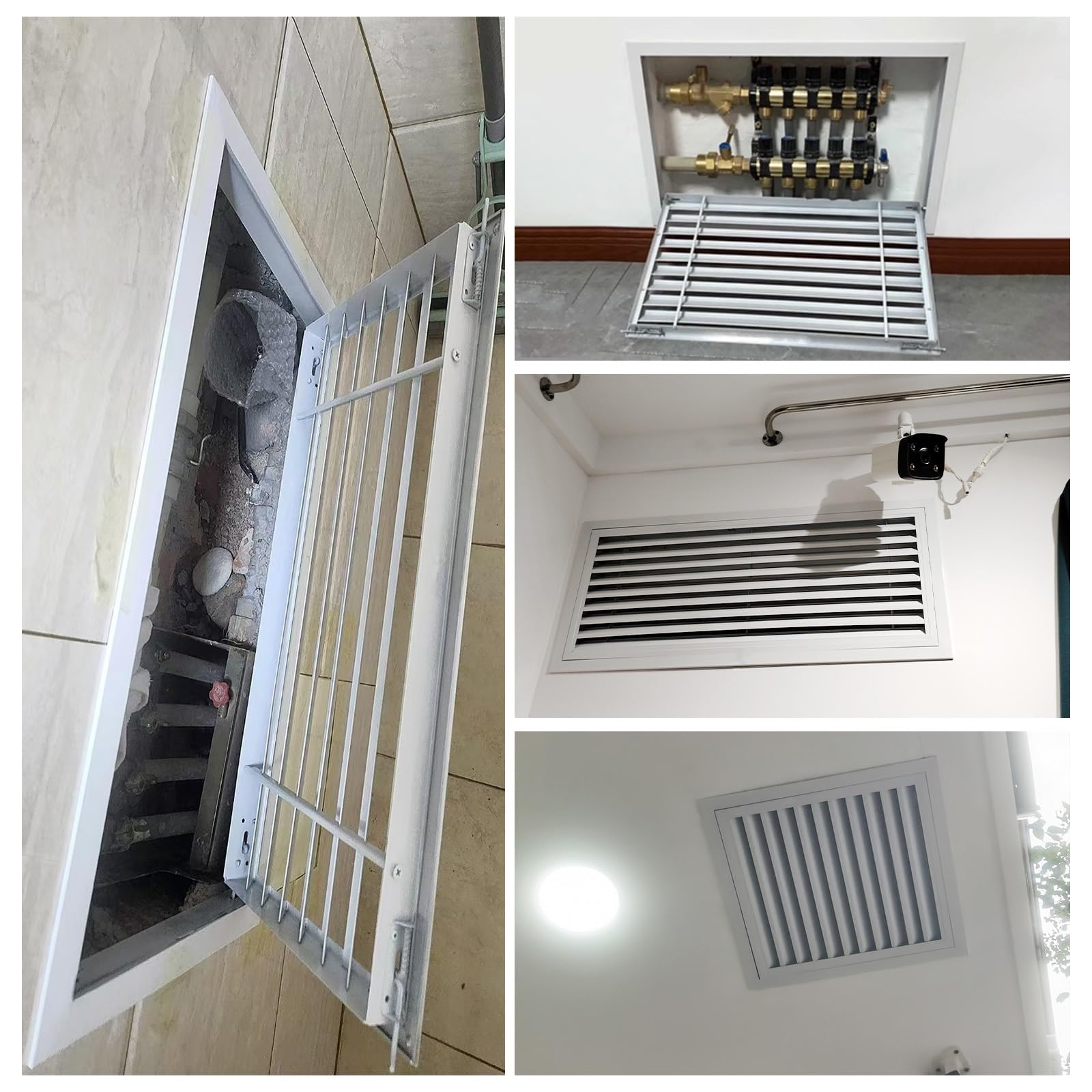Panel dostępu do żaluzji wentylacyjnych ze stopu aluminium