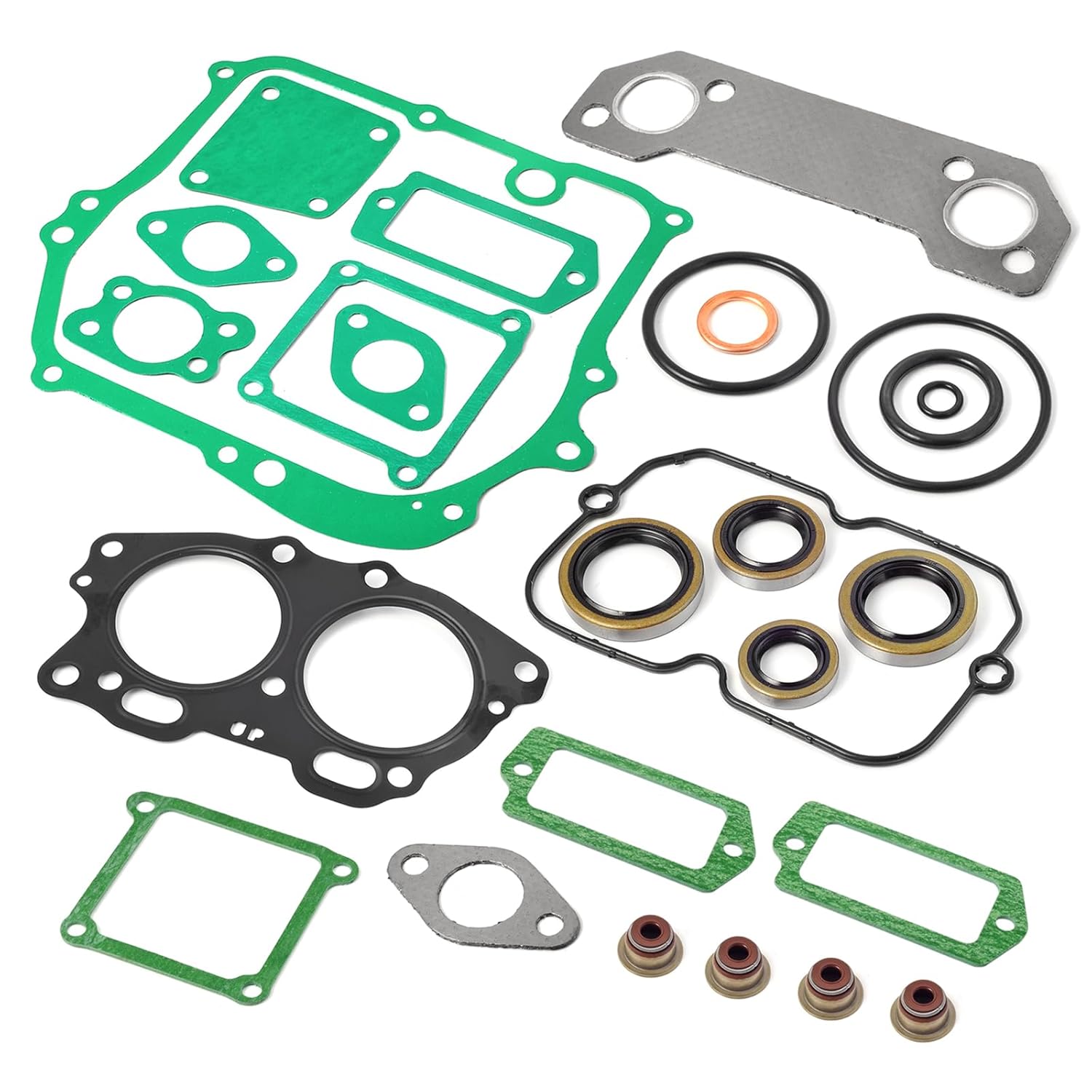 Complete Engine Rebuild Breather Gasket Seal Kit for EZGO Fuji Robin 295cc EH29 Golf Cart 1991-2002