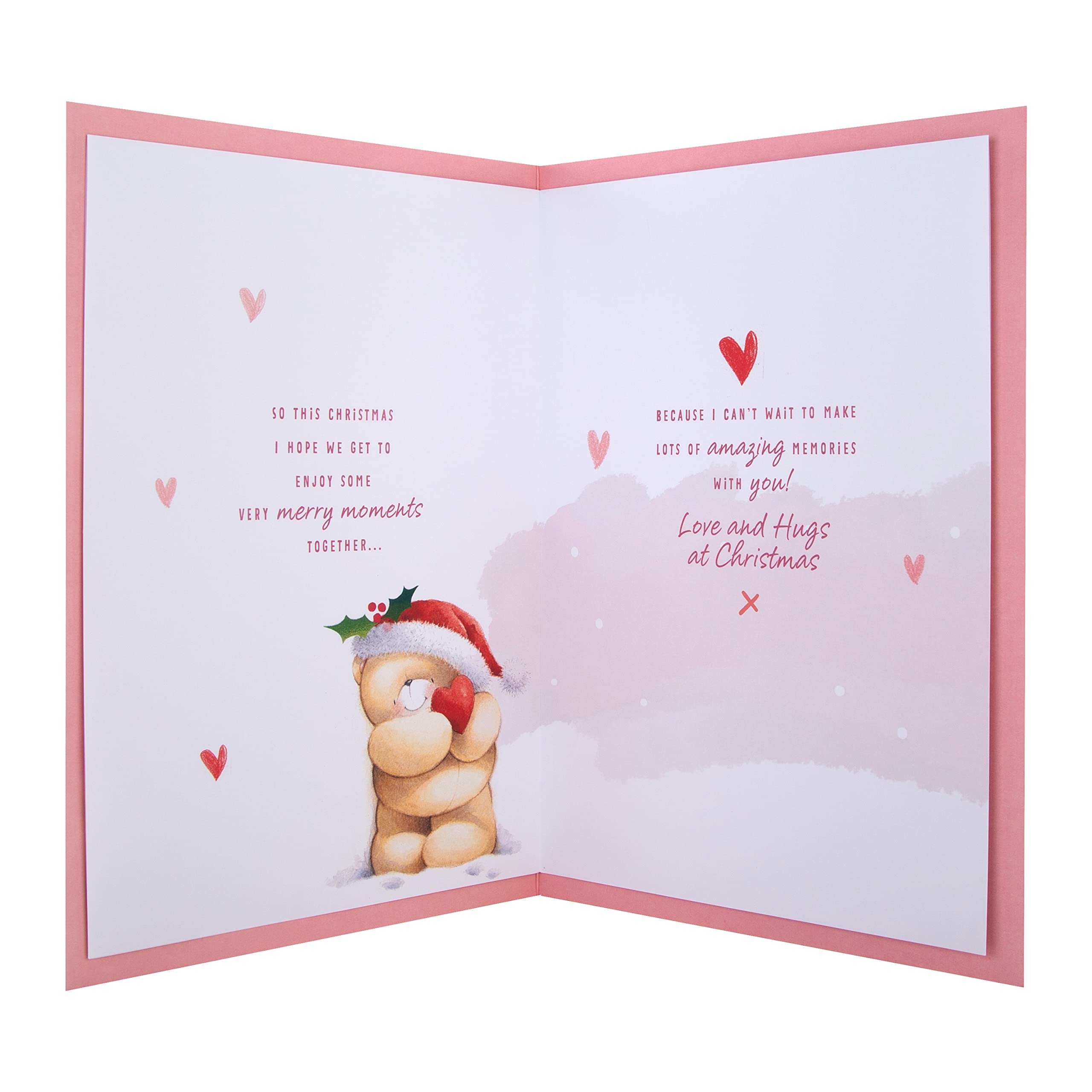 Hallmark Biglietto di Natale per One I Love – Cute Forever Friends Winter Design, 25575201, multicolore