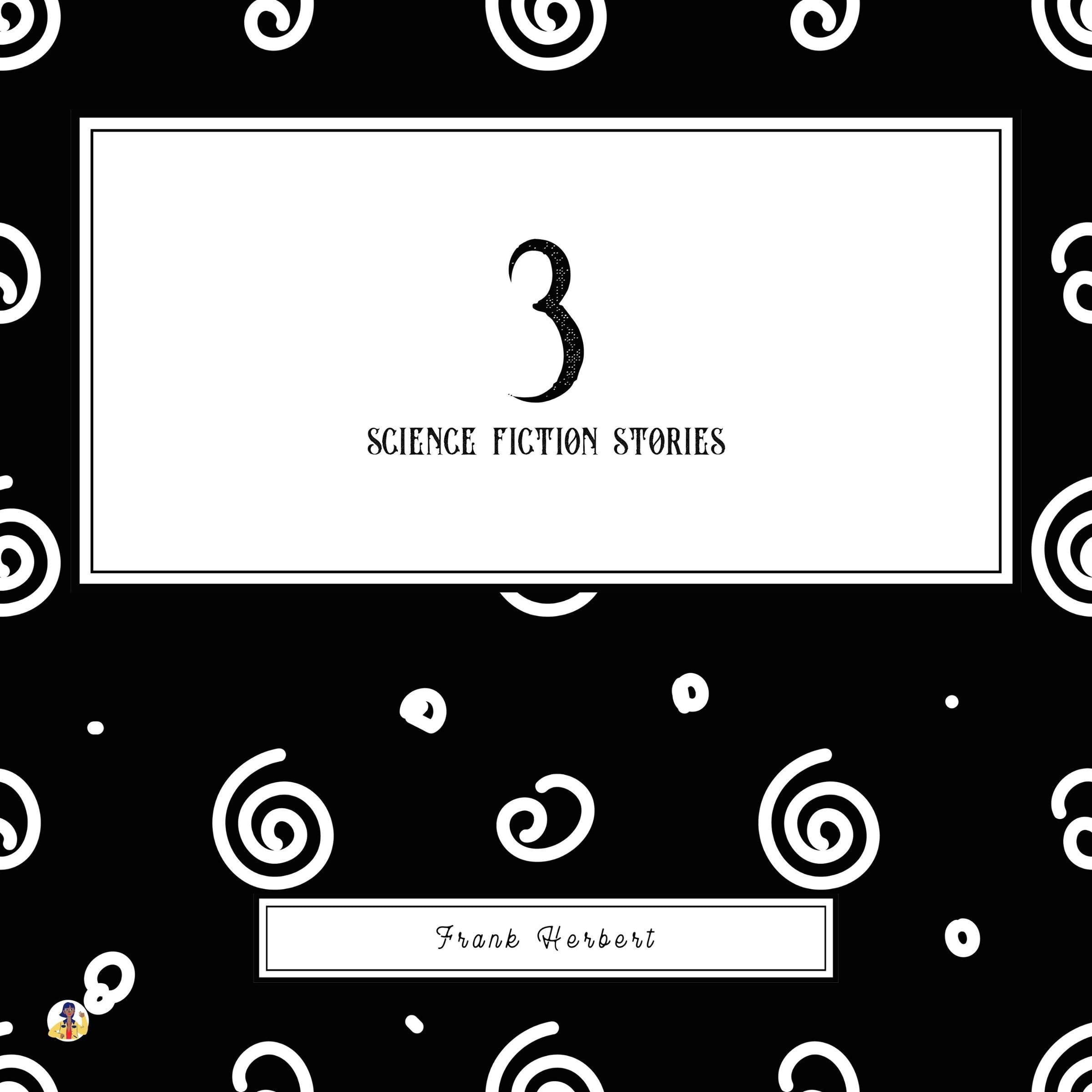 Cover art for 3 Science Fiction Stories