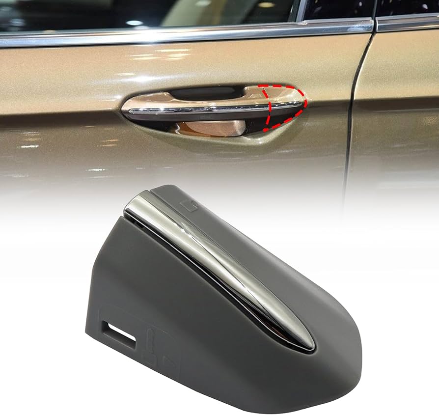 ちん  54286 SecosAutoparts Front Driver Exterior Door Handle Lock Cover with