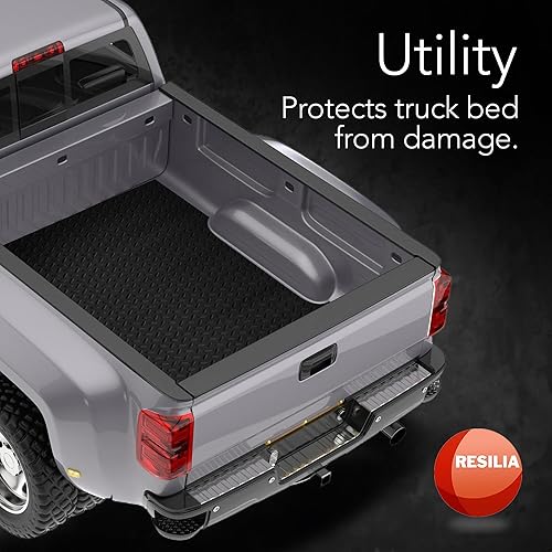 Miniatura 4 de RESILIA - Alfombrilla para caja de camión, de tamaño universal, con protección duradera y resistente, para todo tipo de clima, para camión,