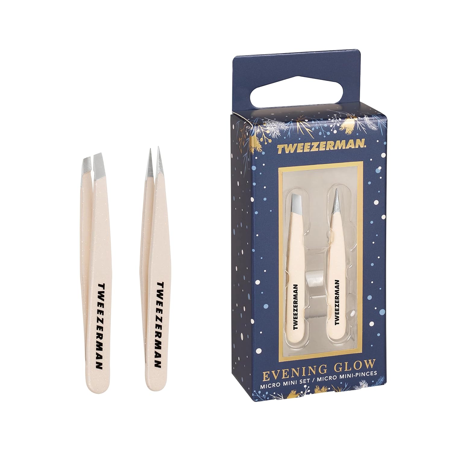 Tweezerman Evening Glow Micro Mini Tweezer Set