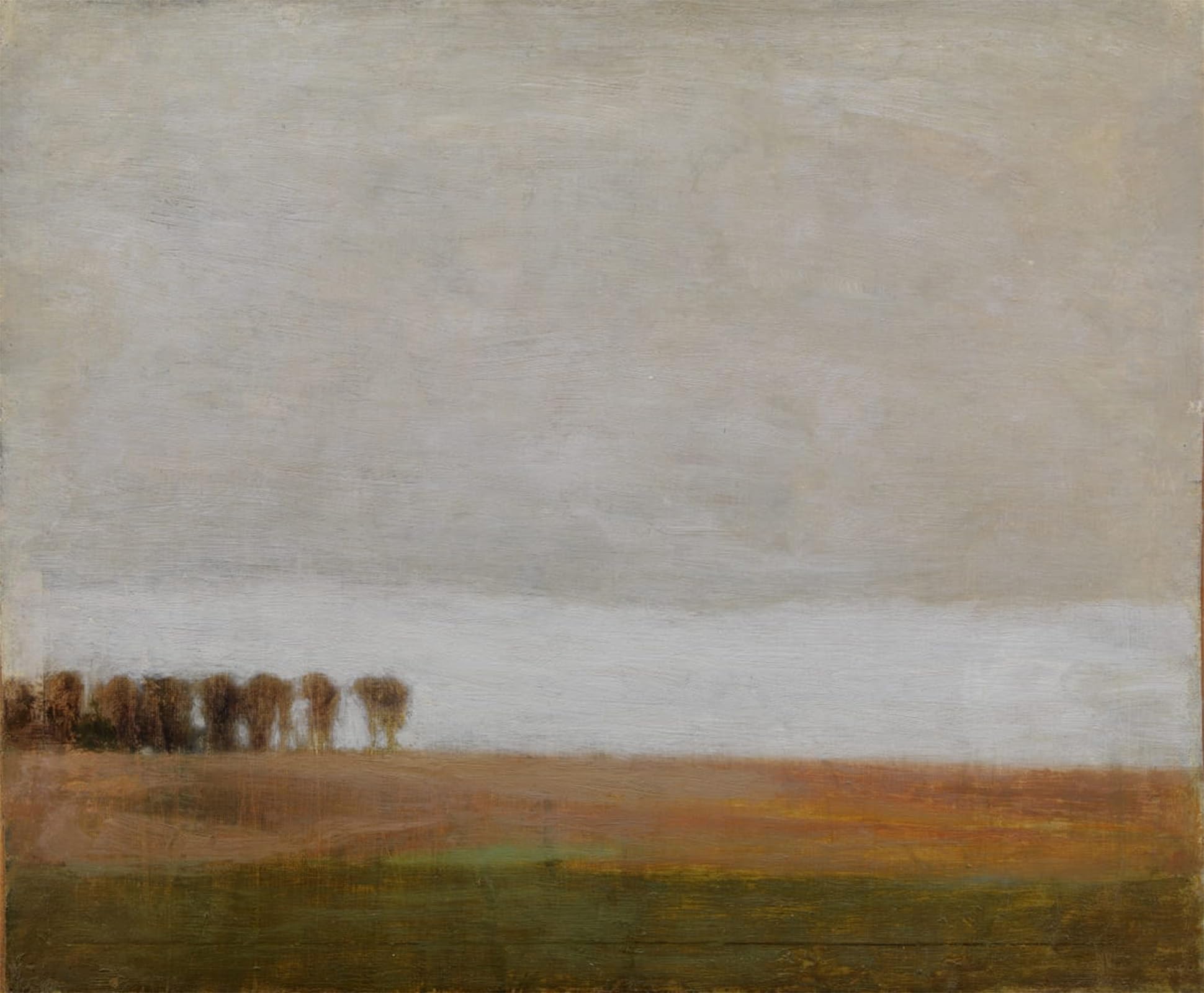 Poster Vilhelm Hammershøi Jægersborg Allé Déco Murale Toile Copenhague 60x90 - 5