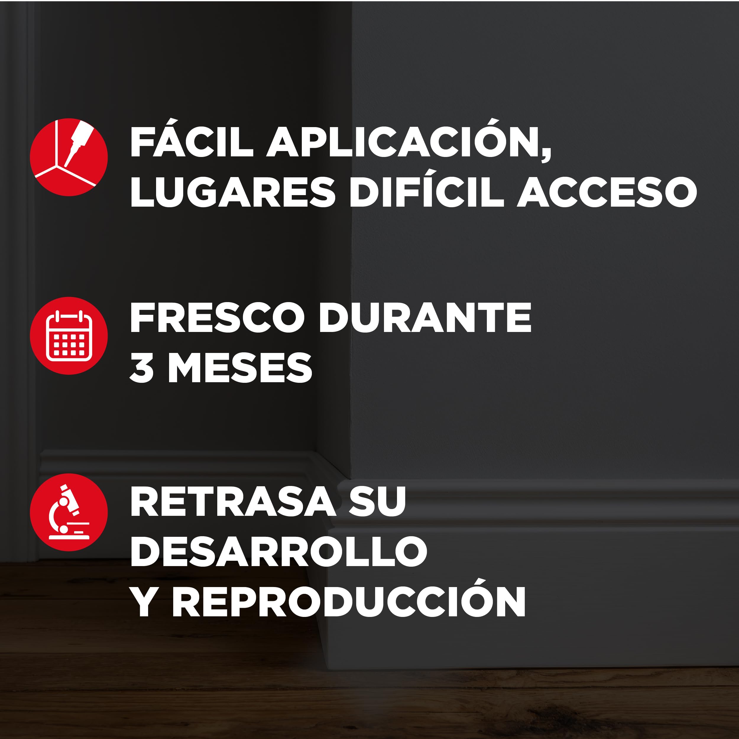 Orion - Jeringa Mata Cucarachas, Elimina el Nido y Colonia, Formato Gel de Alta Atracción, Eficacia profesional, Aplicación grietas, rendijas y zócalos, Acción Prolongada - Jeringa 10g — view 7