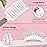 Hair Brush Set, Curved Vented Detangling Hair Brushes for Women Men Kids, Professional Vent Styling Brush for Wet Dry Curly Thick Straight Hair Fast Blow Drying Brush (Pink+ Black)