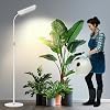 Wiaxulay Floor Grow Lights for Indoor Plants, 153 LED Full Spectrum Plant Light with Stand Adjustable Height, Halo Plant Grow Light with 481216H Timer, 3 Light Modes for Growing Large Tall Plants [Energy Class F]