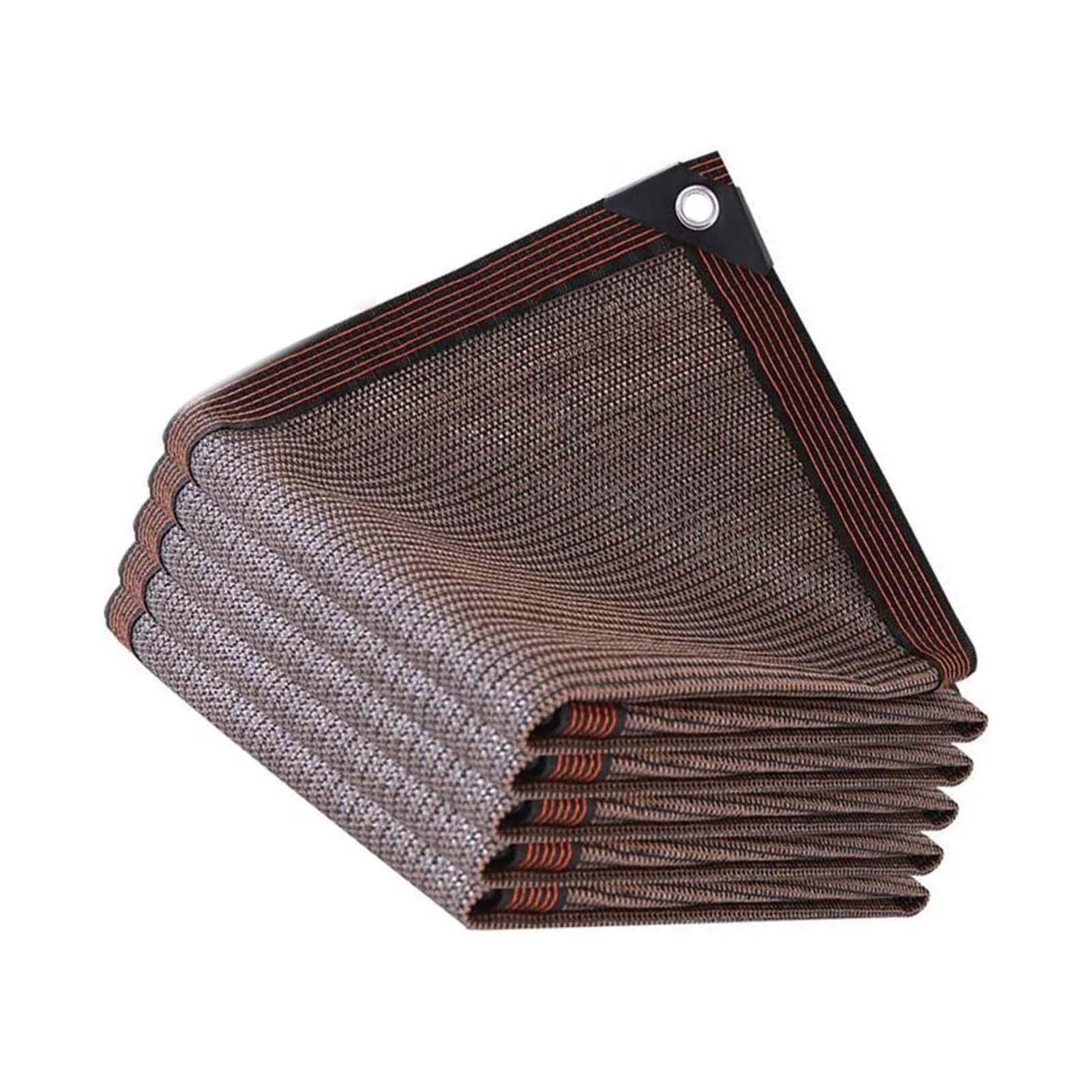 Voile d'ombrage pour terrasse et jardin Sun Brown, coin d'ombre en famille