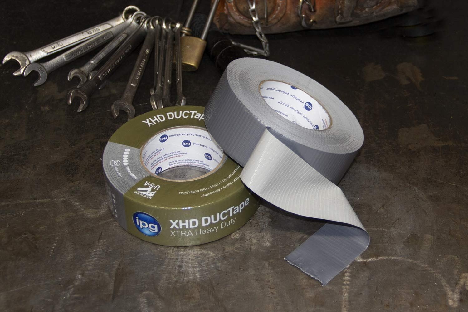 Free Shipping Over $50 IPG XHD DUCTape, Extra Heavy Duty Duct Tape, 2.83 x 60 yd, Silver (Single Roll) Black Friday Clearance IPG XHD DUCTape, Extra Heavy Duty Duct Tape, 2.83 x 60 yd, Silver (Single Roll)