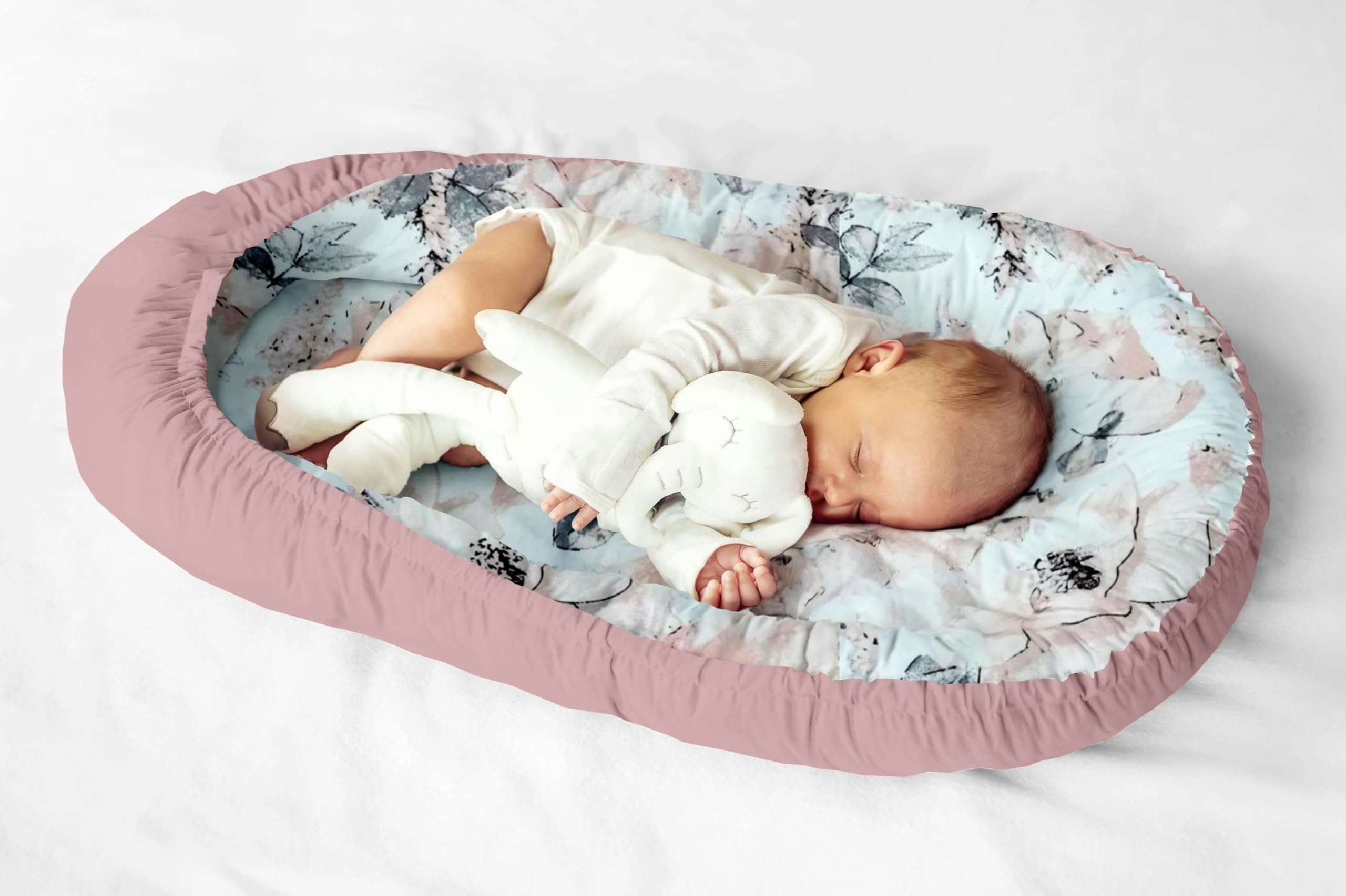 Kospu multifunzionale baby nest bozzolo baby baby bozzolo paraurti da viaggio culla 100% cotone anallergico