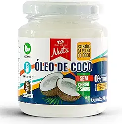 Empório Nut's Óleo De Coco Sem Cheiro E Sem Sabor - - 200Ml