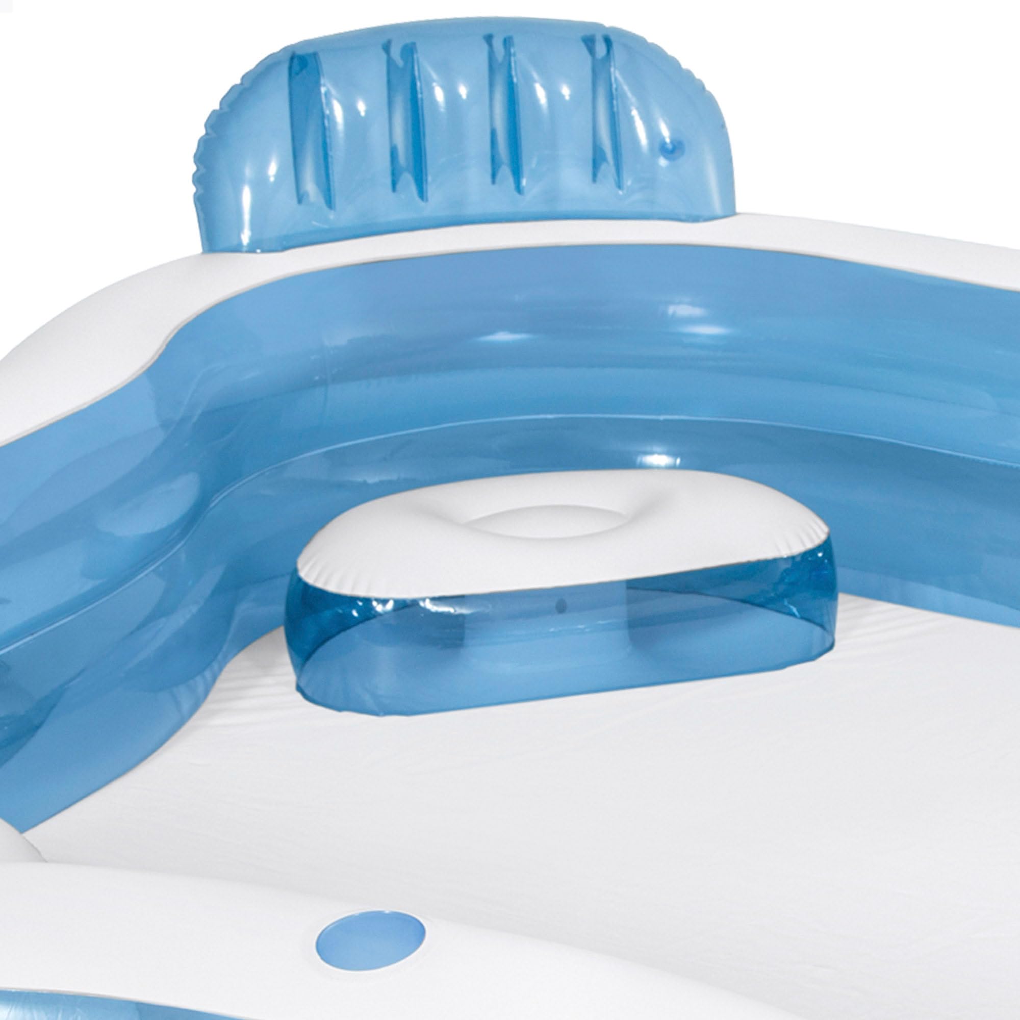 Intex Intex 56475NP - Inflatable Swim Center Family Lounge, 90 x 90 x 26 inches, Multi-color in use