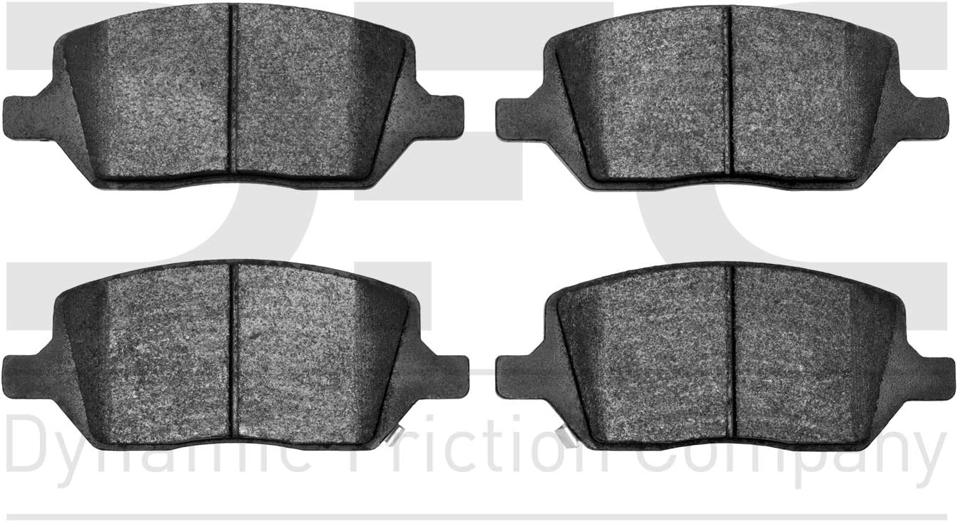 Dynamic Friction Company 3000 Semi-Metallic Brake Pads 1311-1093-00-Rear Set