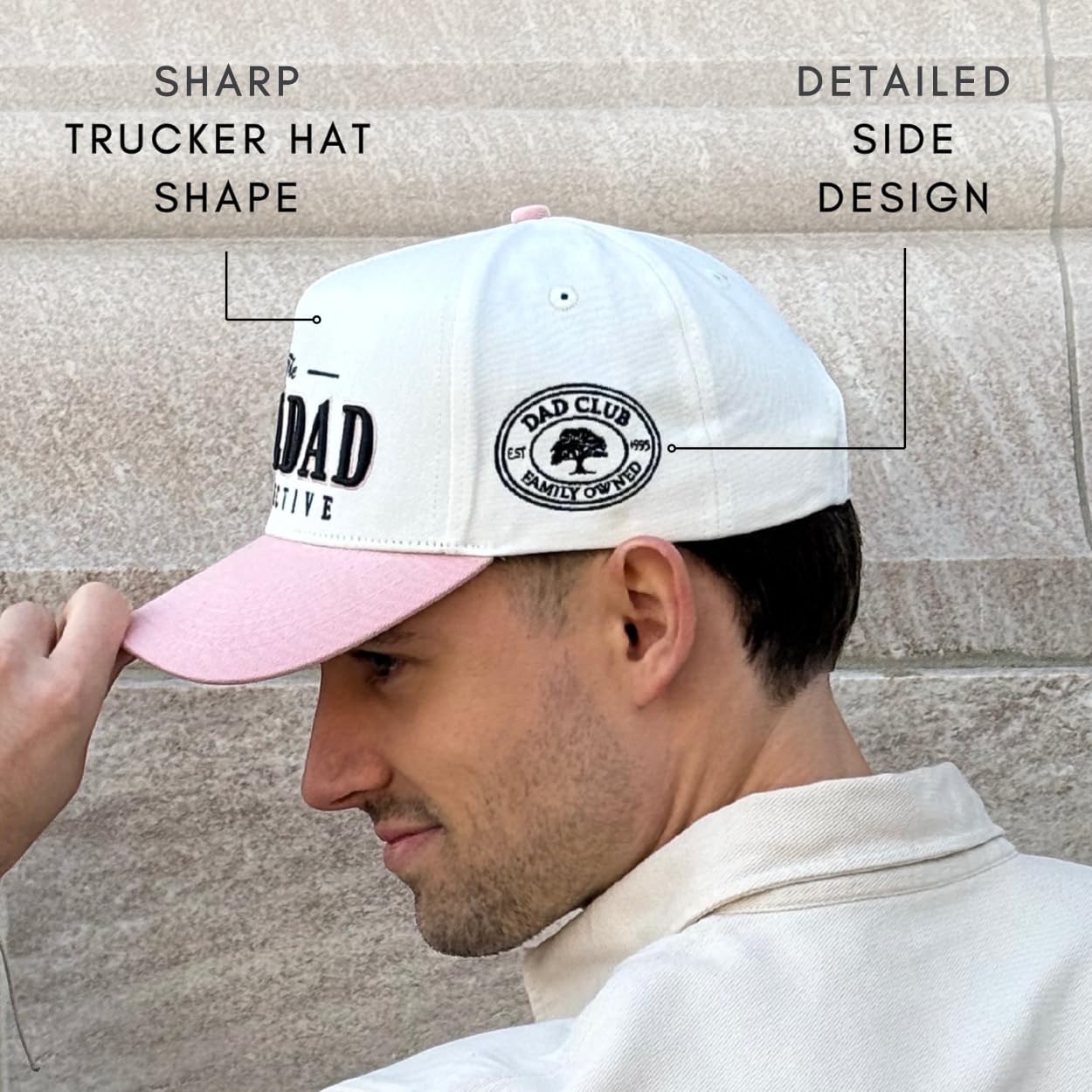 Vintage Mom & Dad Trucker Hats | Men & Women | Kids Grandpa Boy Mom Girl Dad Hats | Country Western | Cotton | Snapback - Image 5