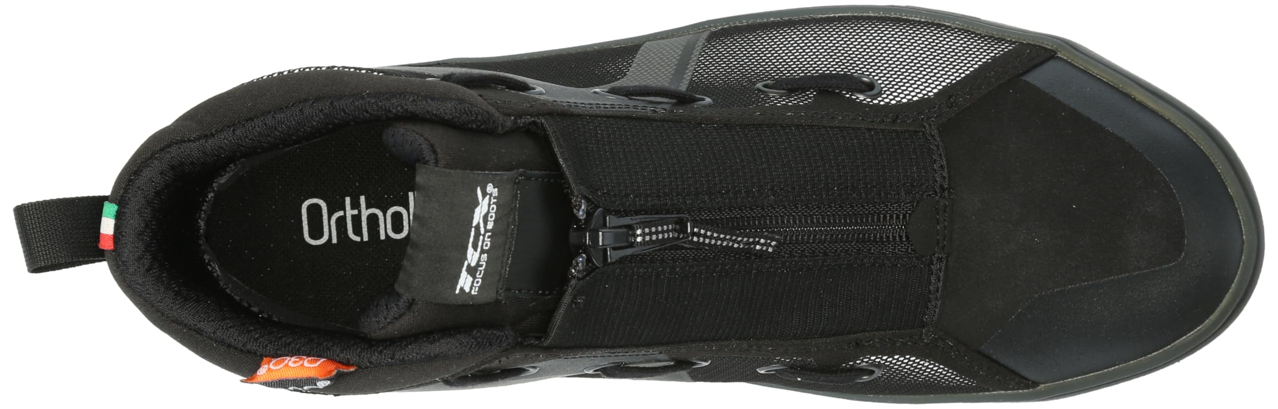 TCX 9557 W IKASU WP Botas de Motociclista, Hombre, Negro/Reflejo, 42 EU