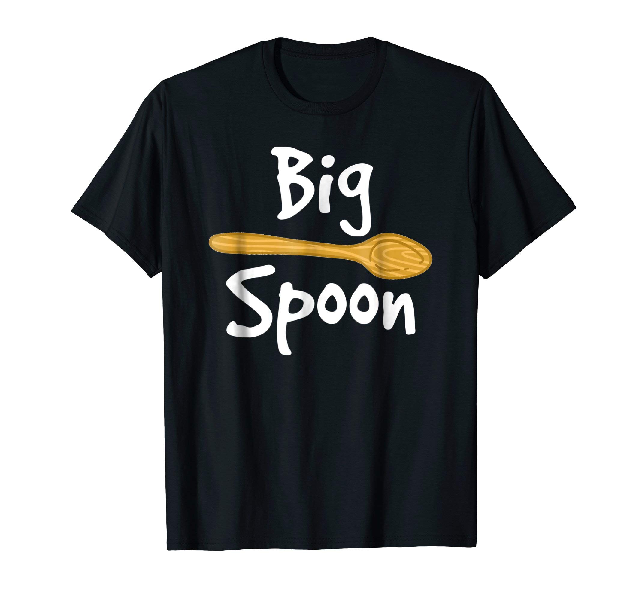 Big Spoon Little Spoon Couples ShirtsCute Big Spoon Little Spoon Matching Couple T-Shirt T-Shirt