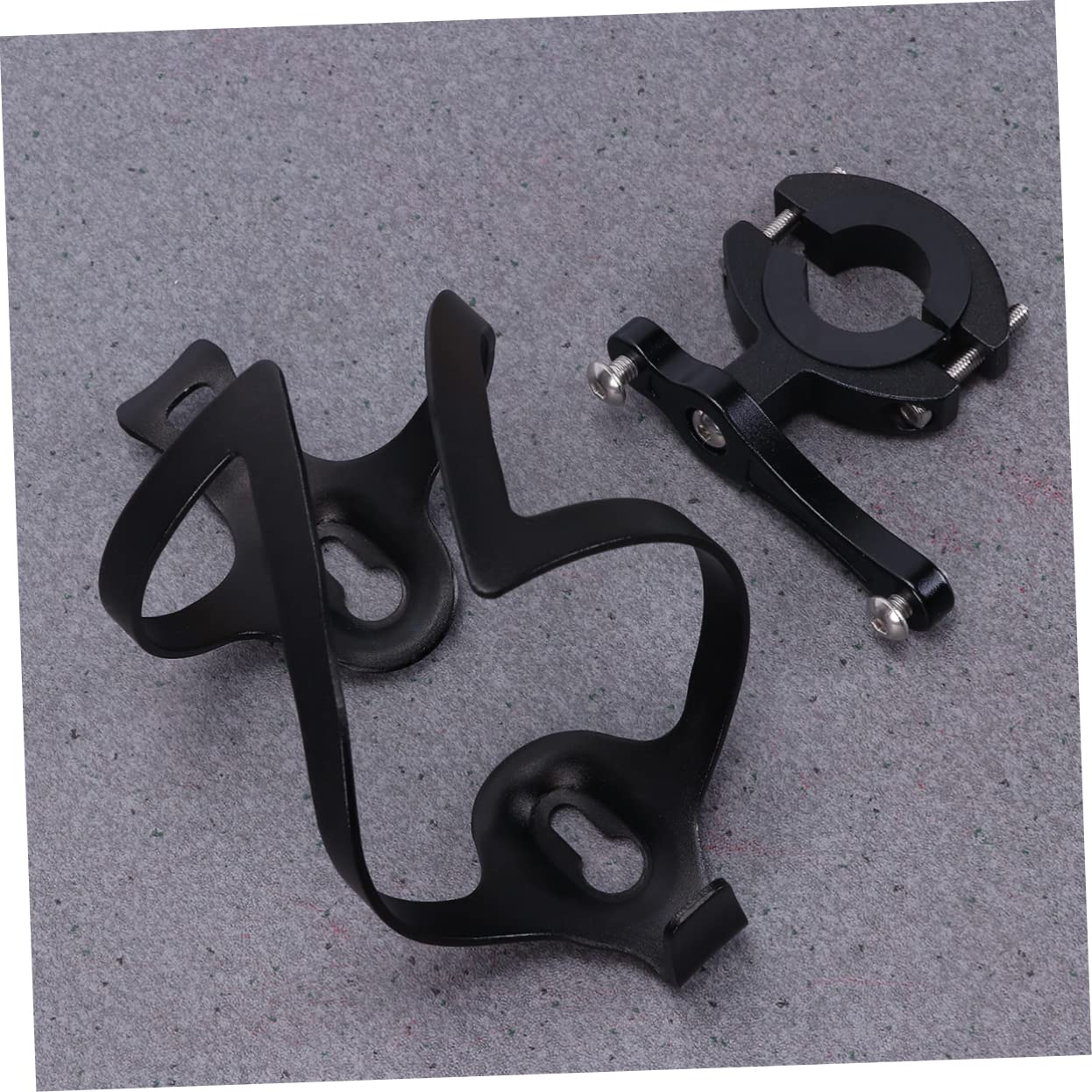 Kisangel 3piezas Soporte Para Botella De Agua De Aleación De Aluminio Para Bicicleta Soporte Resistente Para Botella De Ciclismo Con Adaptador Accesorios Para Bicicleta De Montaña