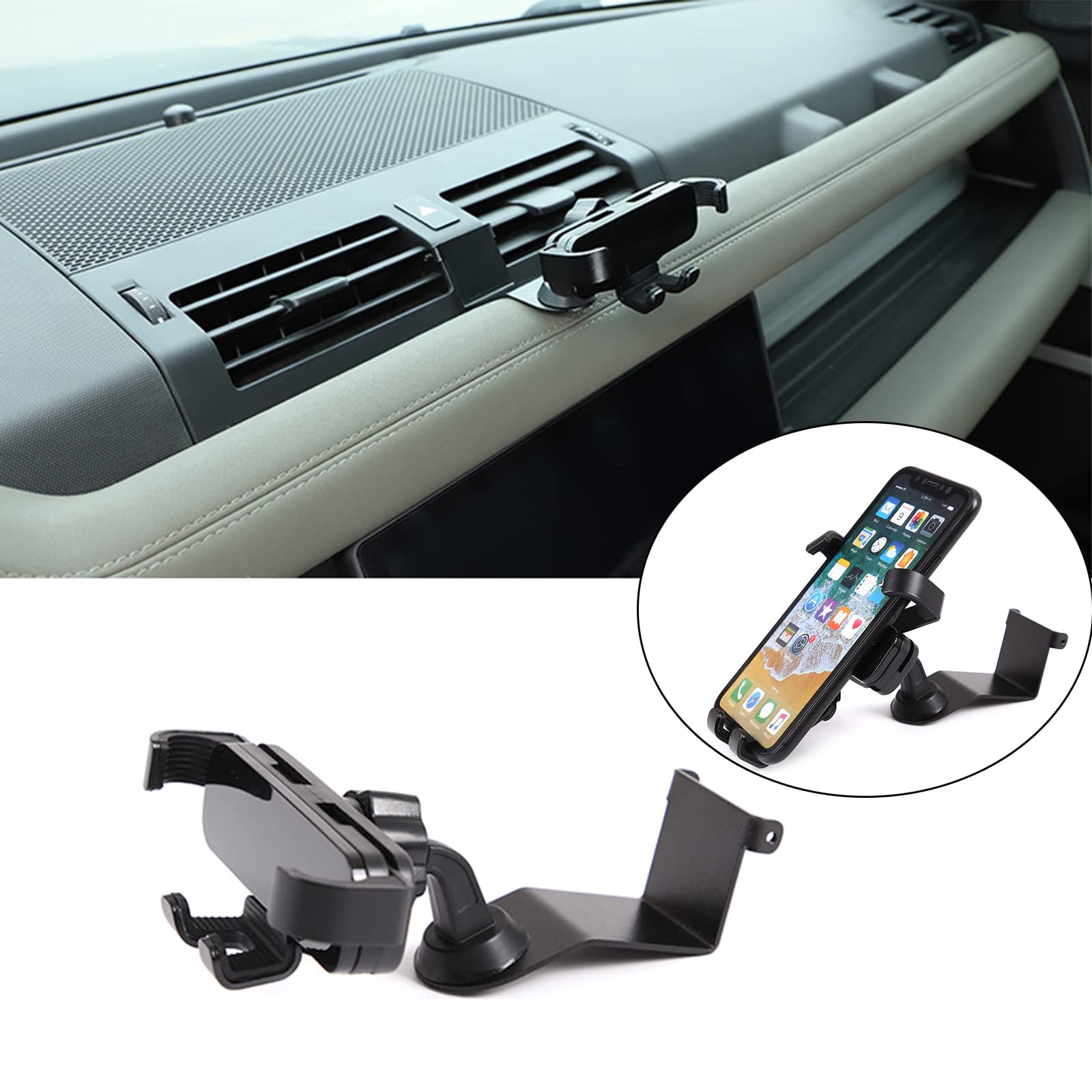 Amazon | MUMAREN 車載スマホホルダー ランドローバー ディフェンダー