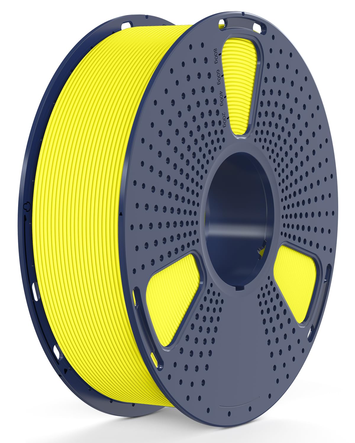 SUNLU Rapido PETG Filamento 3D 1.75 mm 1KG, Alta Velocità 30-600mm/s Filamento per Stampante 3D, Precisione Dimensionale ±0.02mm, 1kg Bobina, Adatto Alla Maggior Parte Delle Stampanti 3D FDM(Giallo)