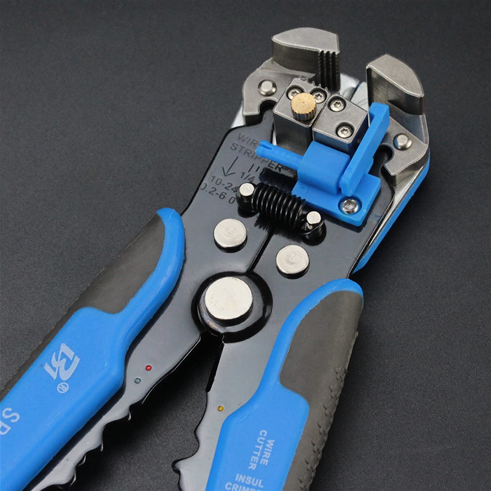 JINGYAN Alicates universales Multi-functional Cable Crimper Tools Automatic Cutter Peeler Forceps Terminal Wire Stripper Crimping Pliers