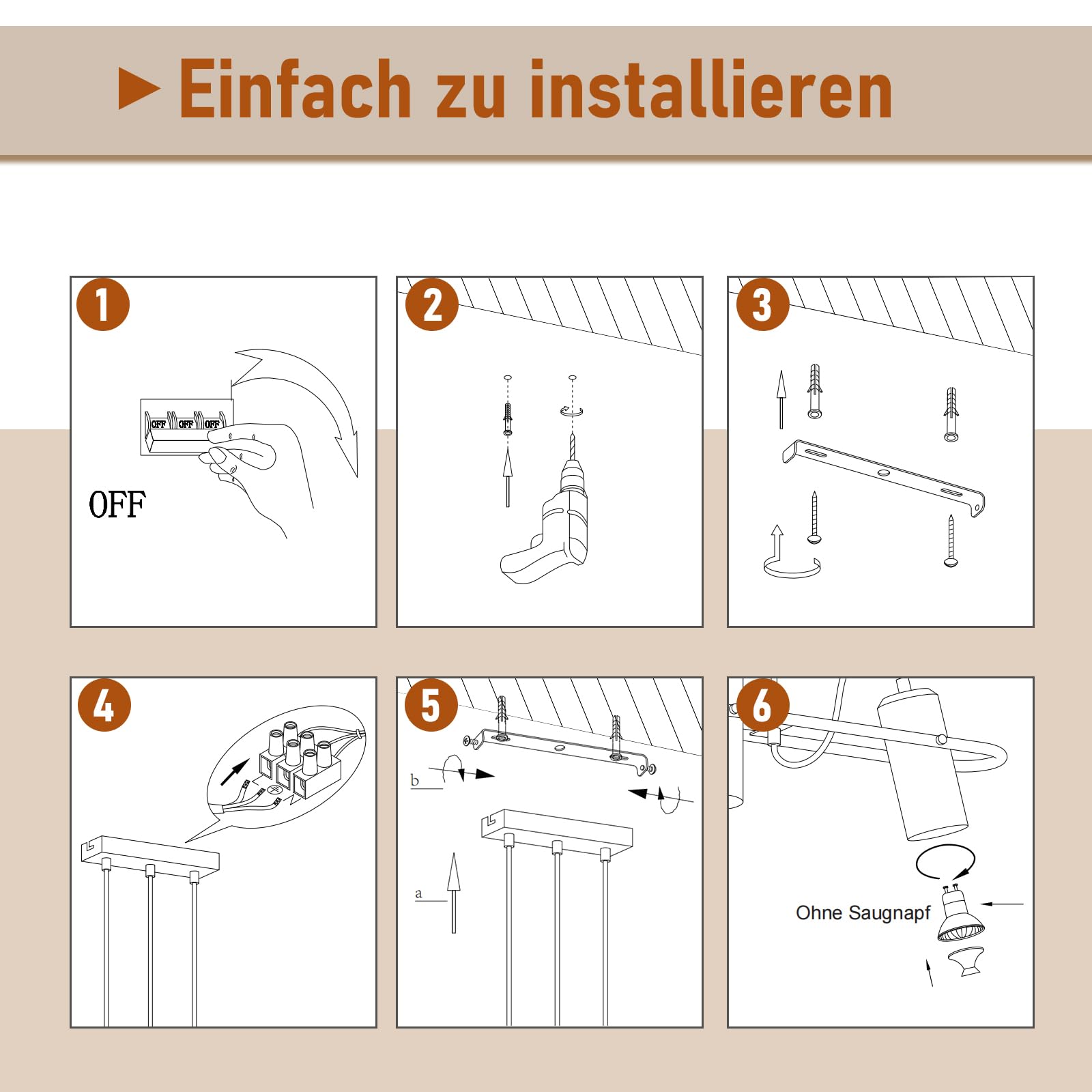 Homefire Pendelleuchte Esstisch Hängelampe Vintage - 3 Flammig Esszimmerlampe Gold Hängeleuchte Industrial GU10 Esstischlampe Küchenlampe Hängend Wohnzimmer für Esszimmer Küche Bar - Ohne Leuchtmittel