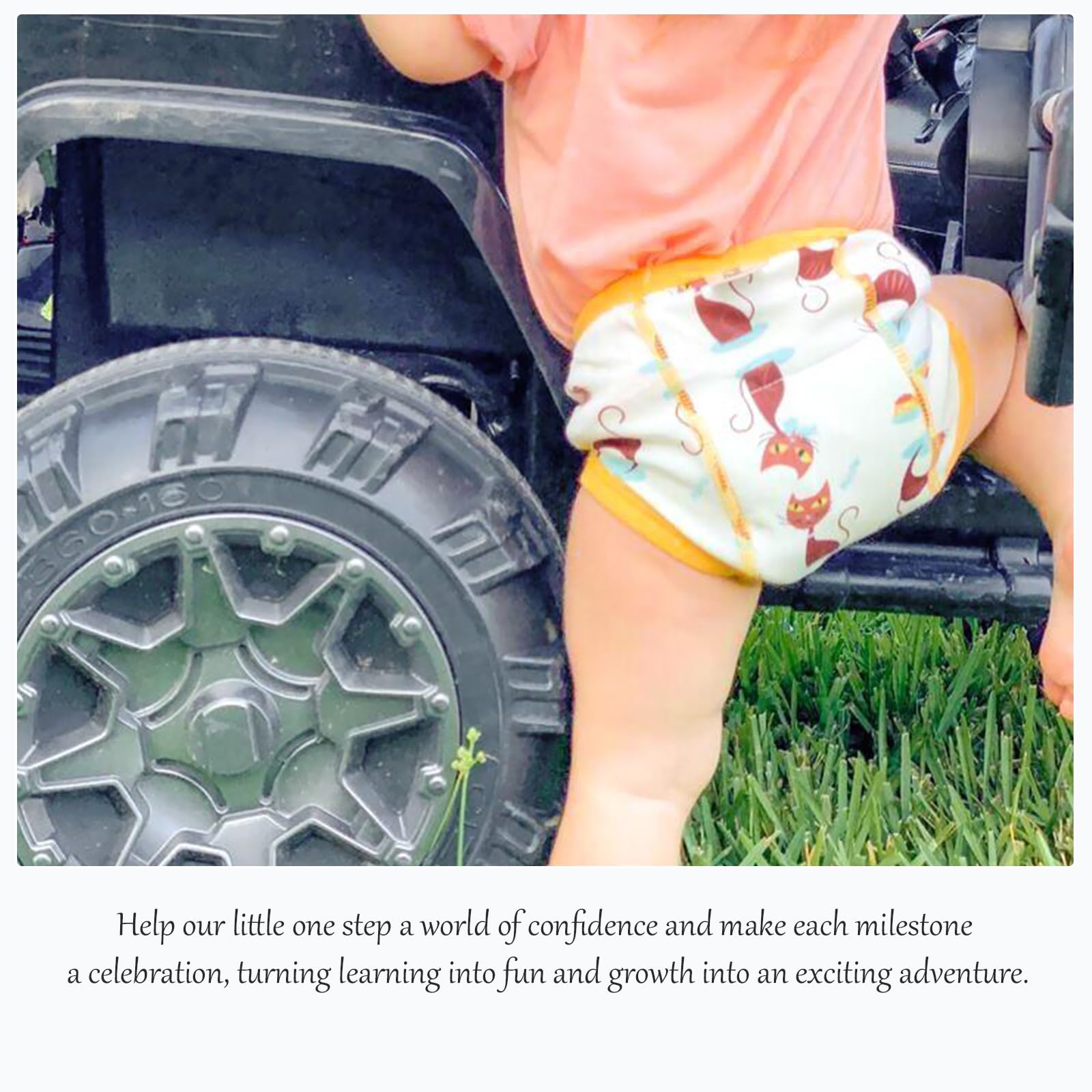 FLYISH DIRECT Potty Training Pants Girls 100% Cotton, 6 Packs Absorbent Potty Training Underwear for Girls and Boys, Reusable Training Pants for Toddlers, Mix Purple, 9 Years — view 32