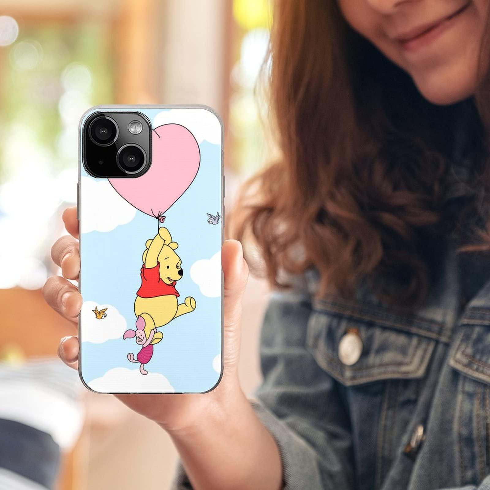 Amazon | かわいいクマ漫画動物iPhone13porシリーズ携帯電話ケース 