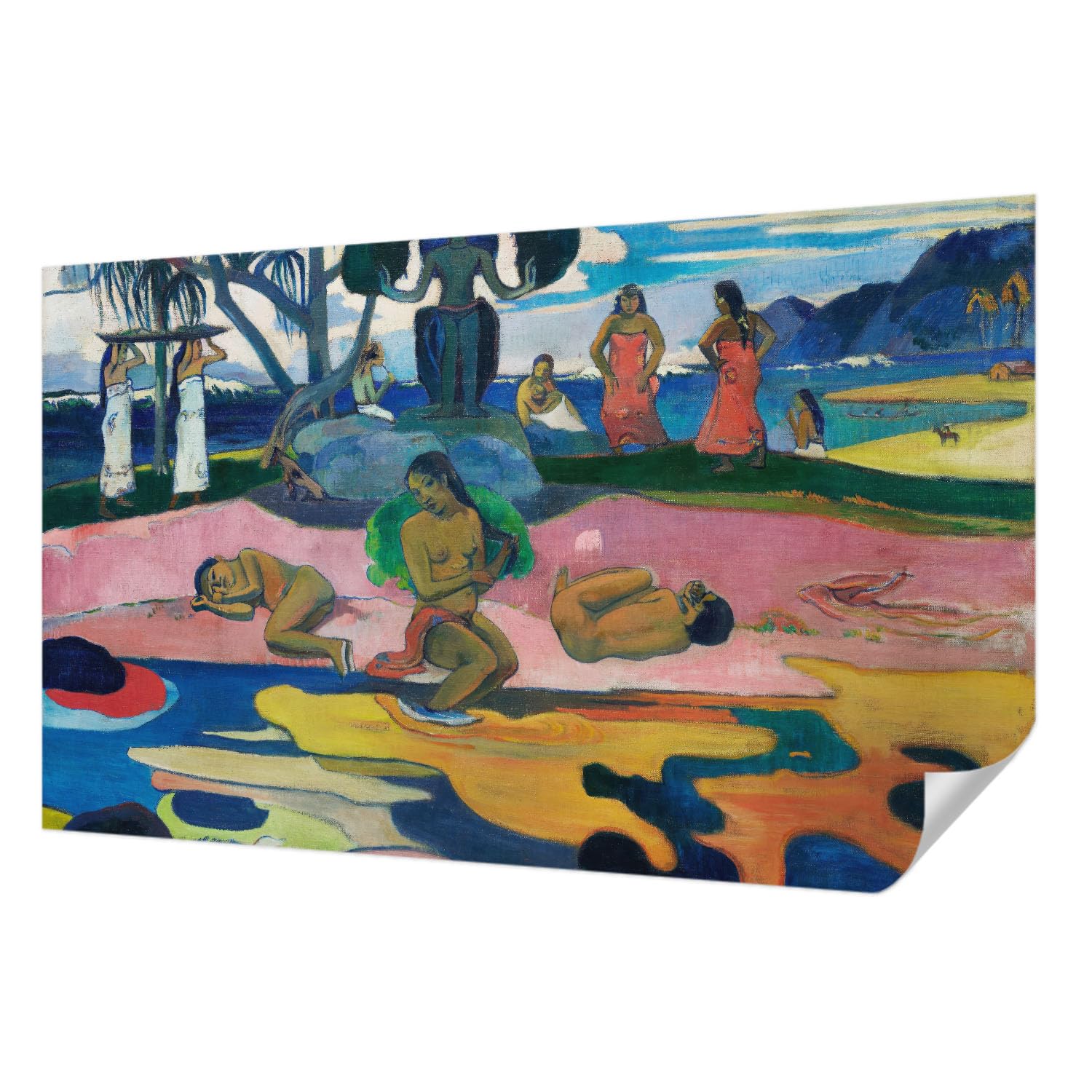 Revêtement mural autocollant résistant aux taches grand format Tulup