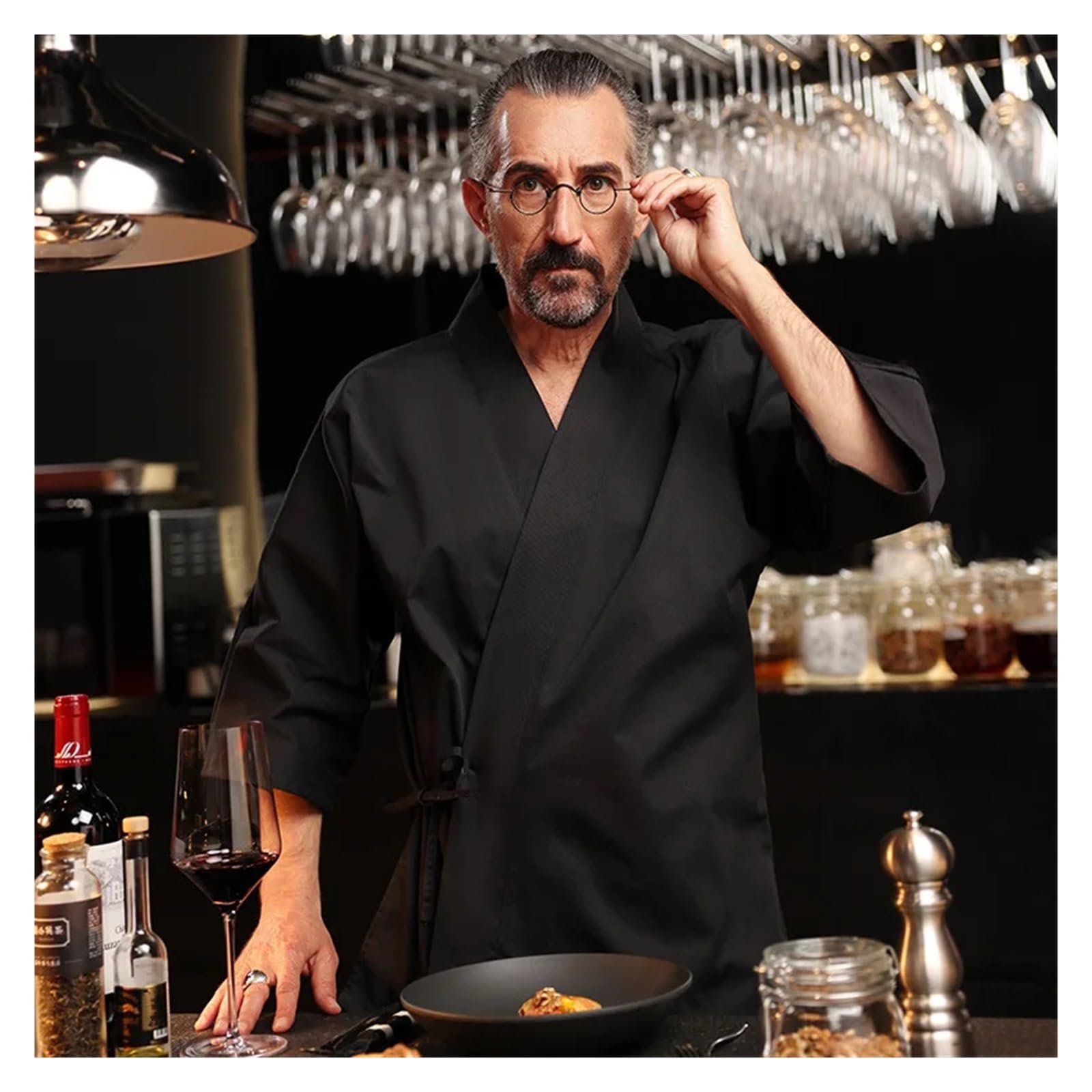 Uniforme da Cuoco, Abito da Lavoro per Ristorante, Cameriere, Chef, Abbigliamento per Servizio di ristorazione, Ristorante, Hotel